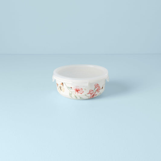Butterfly Meadow Large Round Container