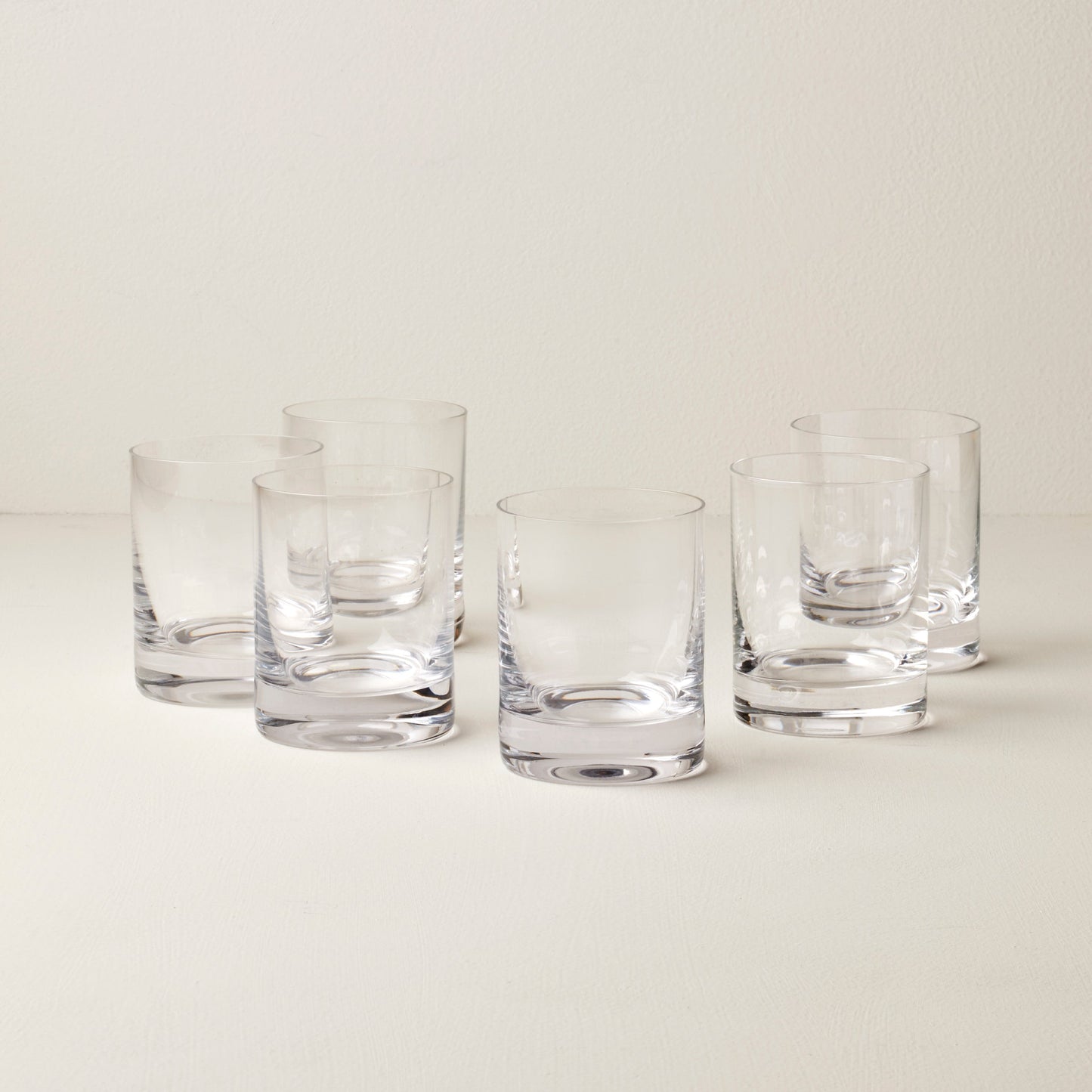 Tuscany Classics Cylinder Double Old-Fashioned Glasses, Set of 6